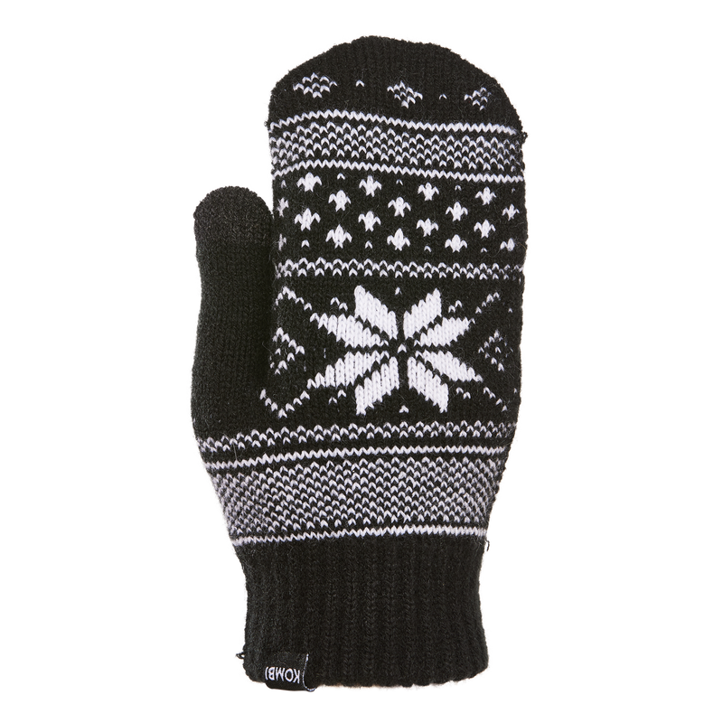 Mitaines en jacquard Nordic - Unisexe Mitaines en jacquard Nordic - Unisexe