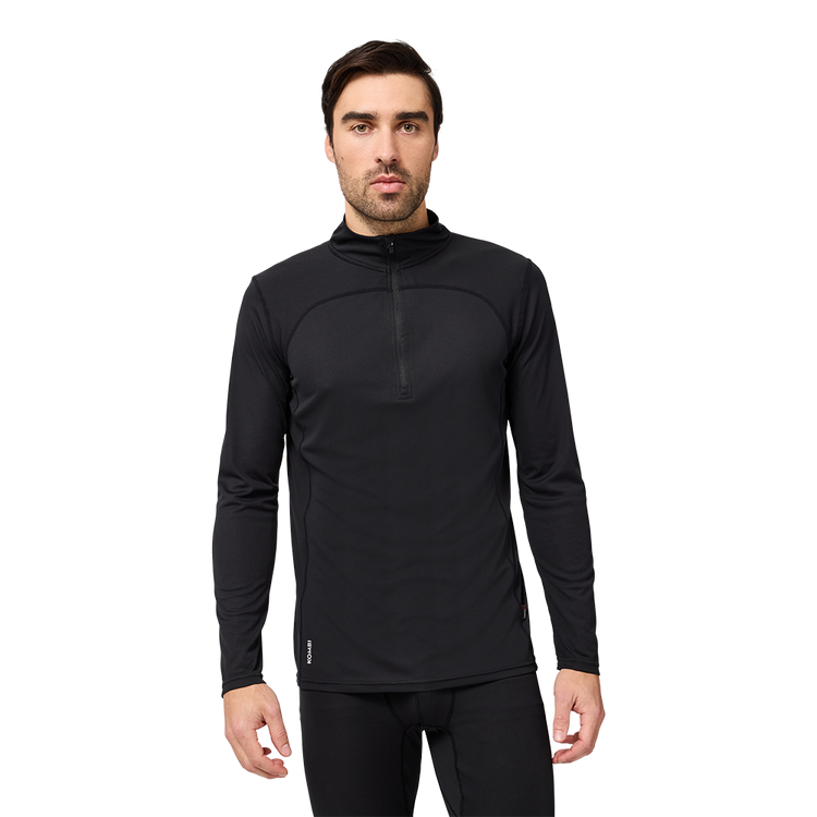 Polartec POWER DRY Zip Top – Men