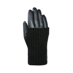 Shera Leather & Knit Gloves - Women