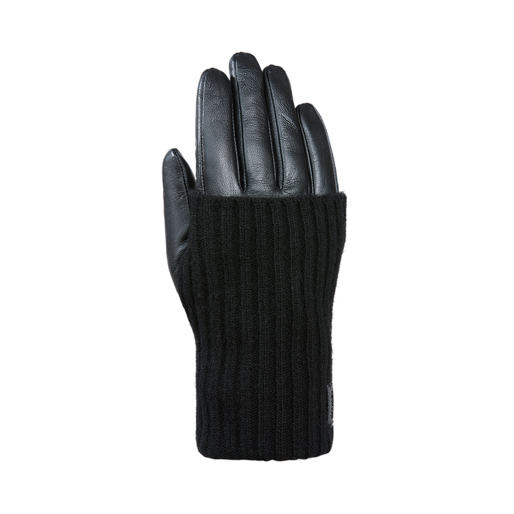Shera Leather & Knit Gloves - Women