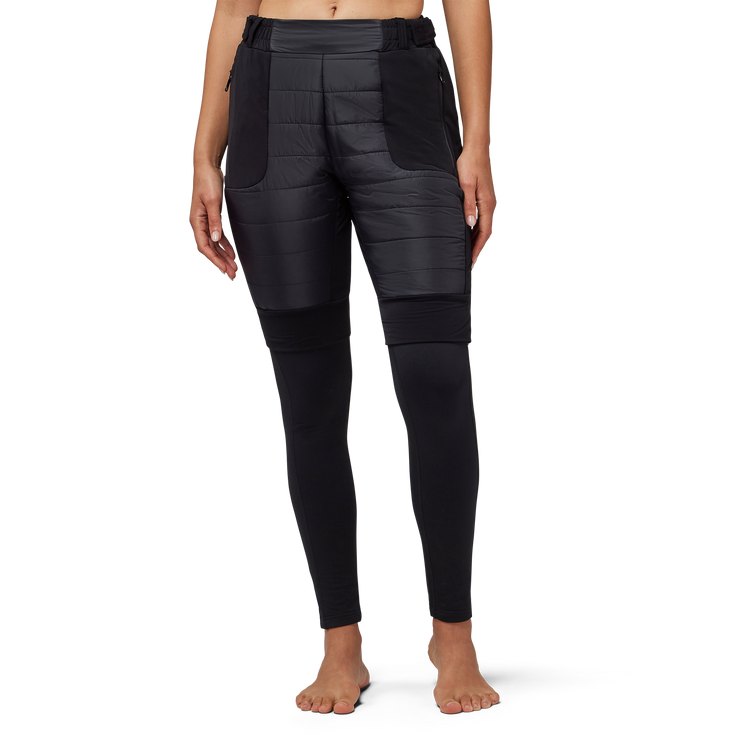 Black 3/4 Rouched Pants, Women's Bottom
