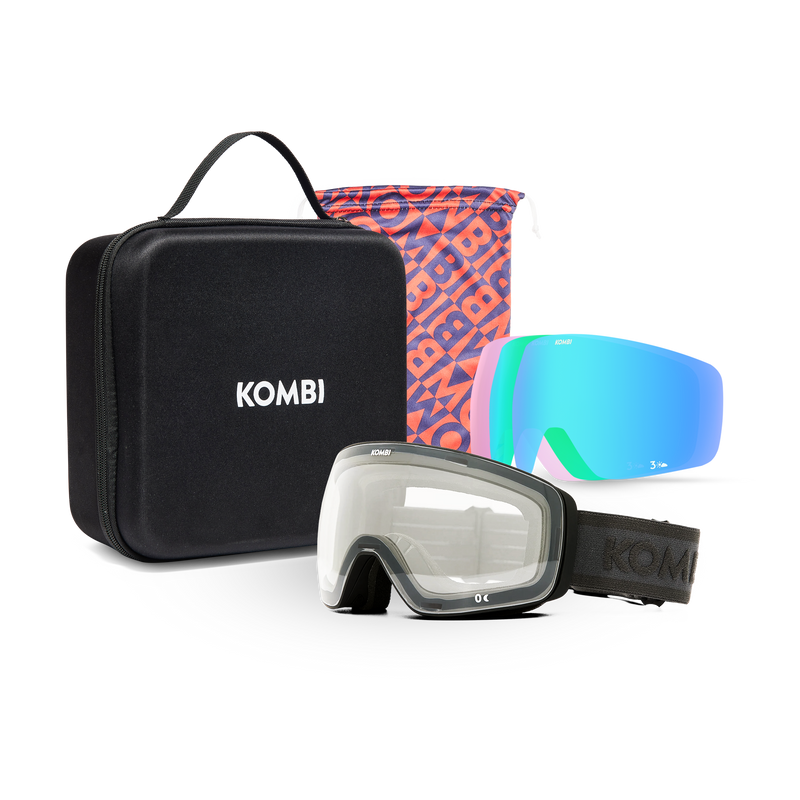 Pro-Act Magnetic Ski Goggles with 4 interchangeable lenses