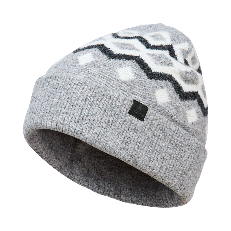 Charlotte Beanie – Patterned Double Knit