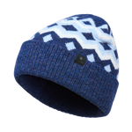 Tuque Charlotte à motifs en double tricot