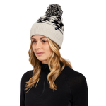 Tuque Knitty en laine à pompon - Unisexe