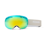 Lunettes de ski Storm - Verre miroir gris & or pour forte luminosité - Unisexe