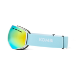 Lunettes de ski Storm - Verre miroir gris & or pour forte luminosité - Unisexe