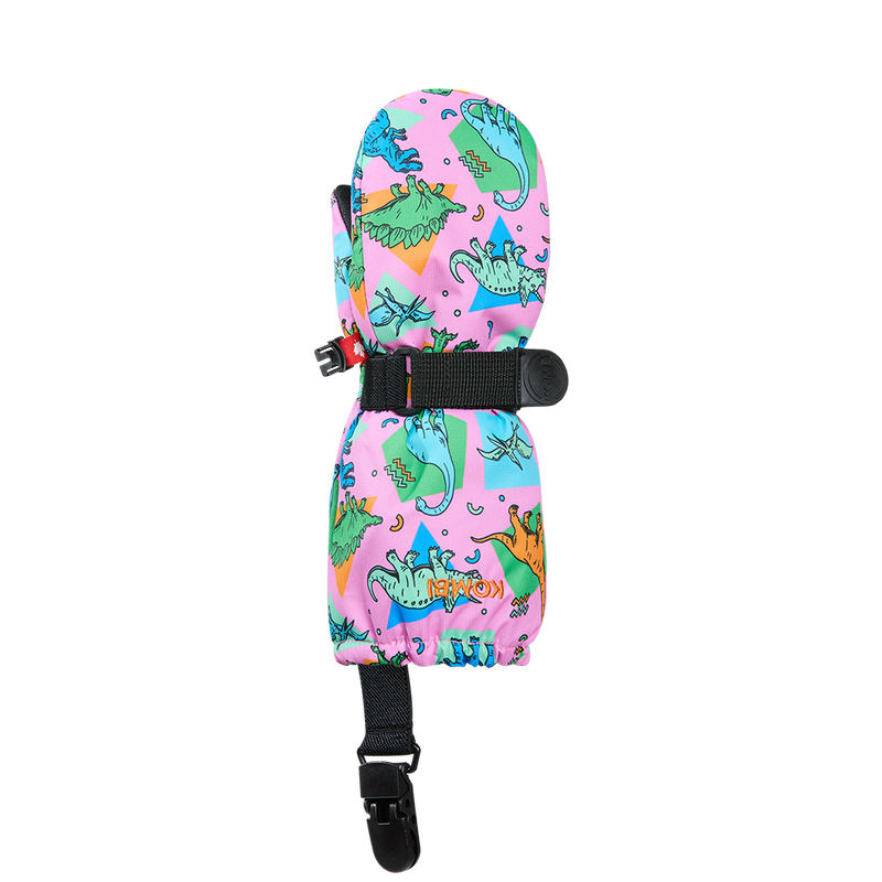 Crazy Cariboo Mittens with clips - Children