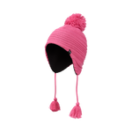 Tuque hivernale avec pompon réfléchissant – Enfants