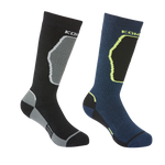 The Brave Midweight Ski Socks Twin Pack- Children