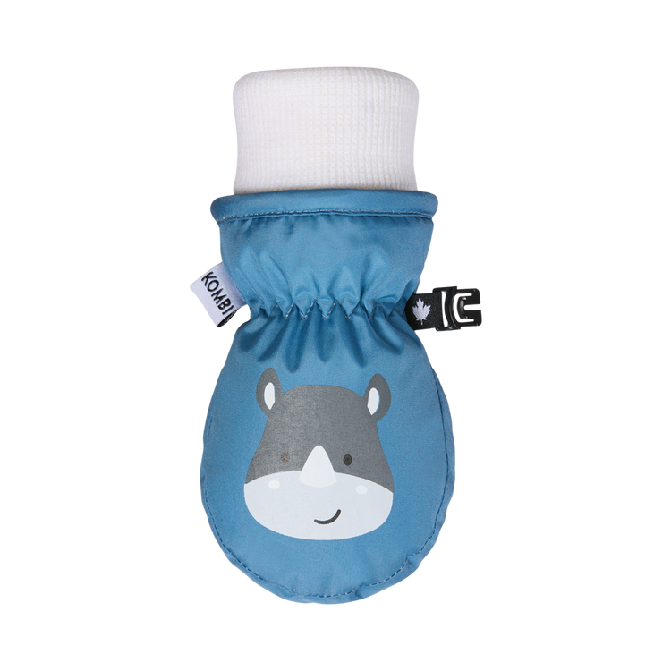 Baby Animal Foldable Cuff Mittens - Infants
