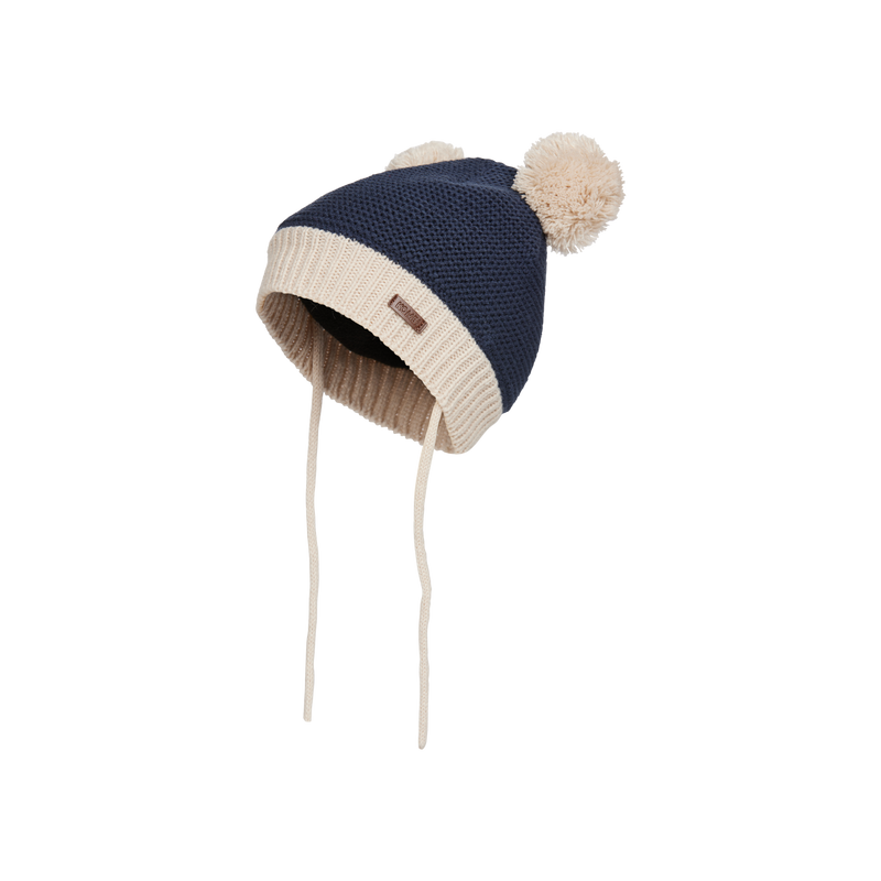 Tuque Minnie en tricot avec double pompons - Bébés