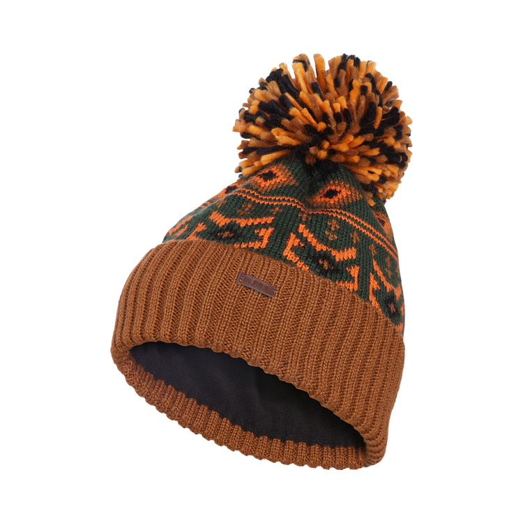 Tuque Chill en jacquard avec pompon - Junior