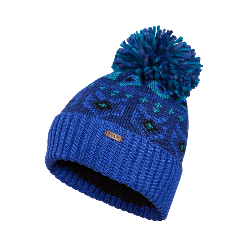 Tuque Chill en jacquard avec pompon - Juniors