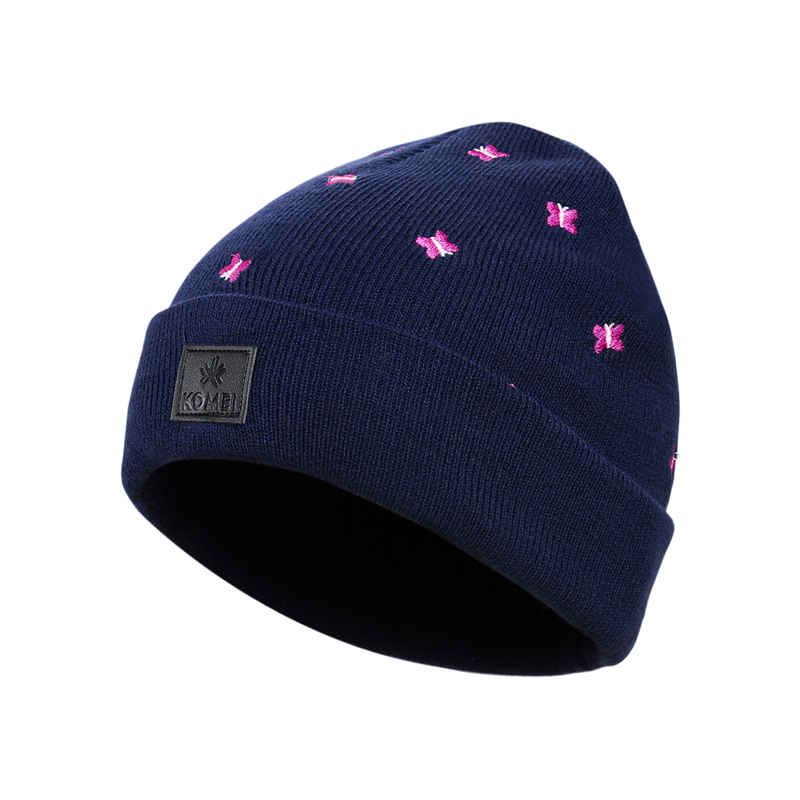 Hover Embroidered Knit Toque - Juniors