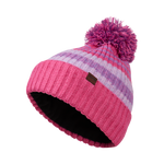 Zermatt Beanie – Fleece-Lined Striped Hat for Juniors