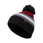 Zermatt Beanie – Fleece-Lined Striped Hat for Juniors