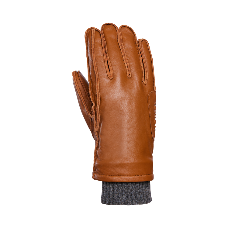 Mens leather discount gloves with strap