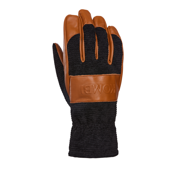 Mens leather discount wool gloves