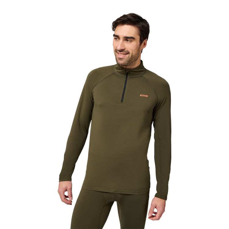 Haut couche de base RedHEAT ACTIVE à  fermeture éclair - Hommes