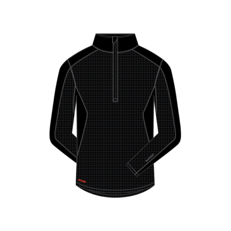 RedHEAT PRO Grid Zip Top - Men