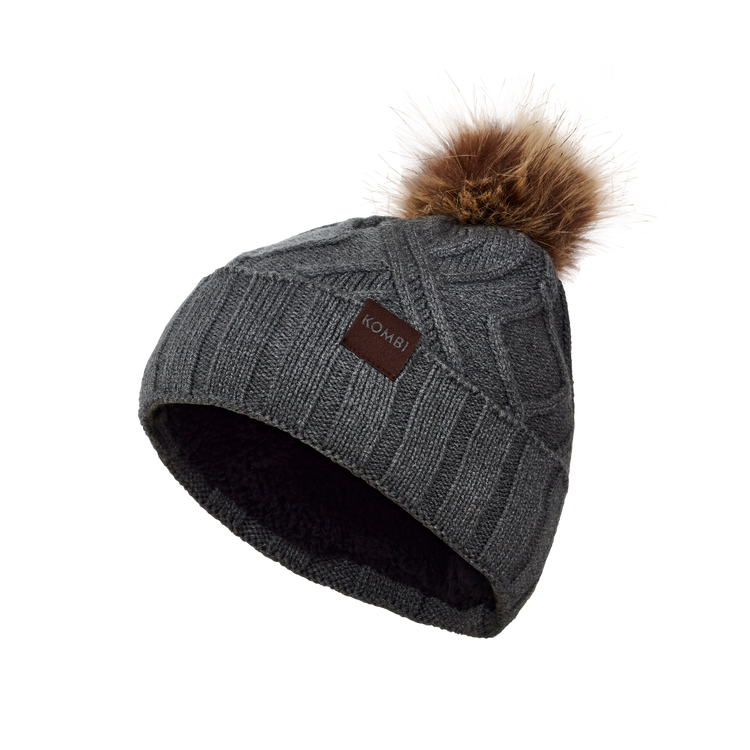 Cable Knit Beanie - Women