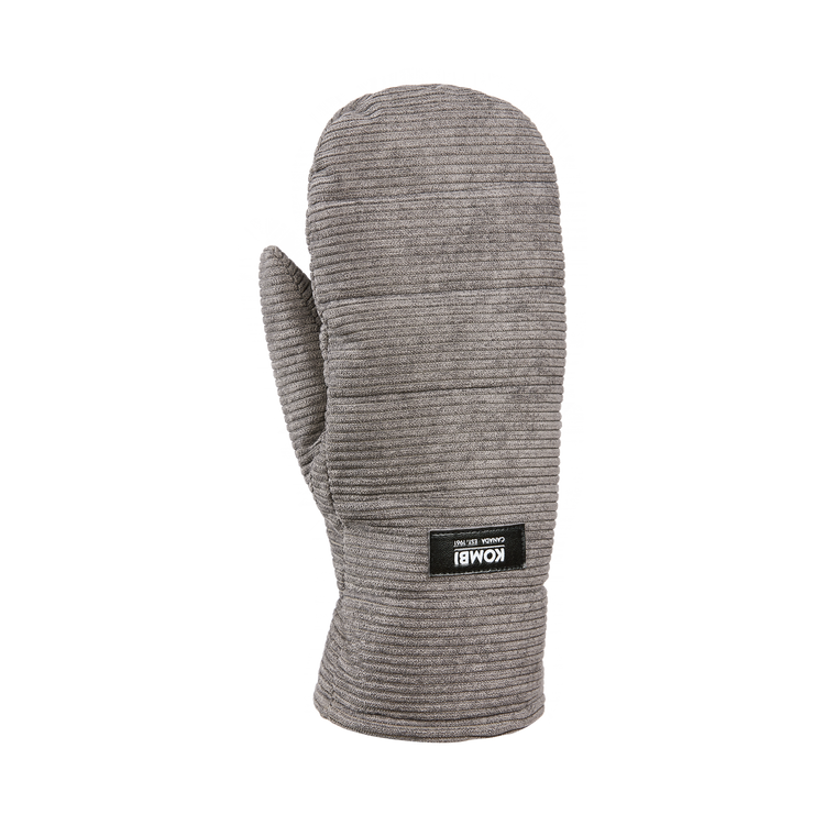 Corduroy Insulated Mittens - Women