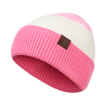 Tuque Cyndy en tricot bloc de couleur