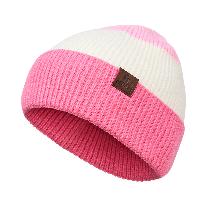 Cyndy Beanie – Colourblock Knit