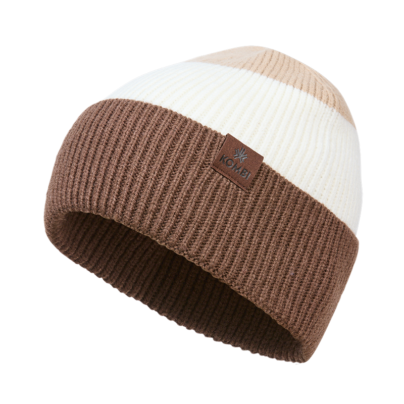 Cyndy Beanie – Colourblock Knit