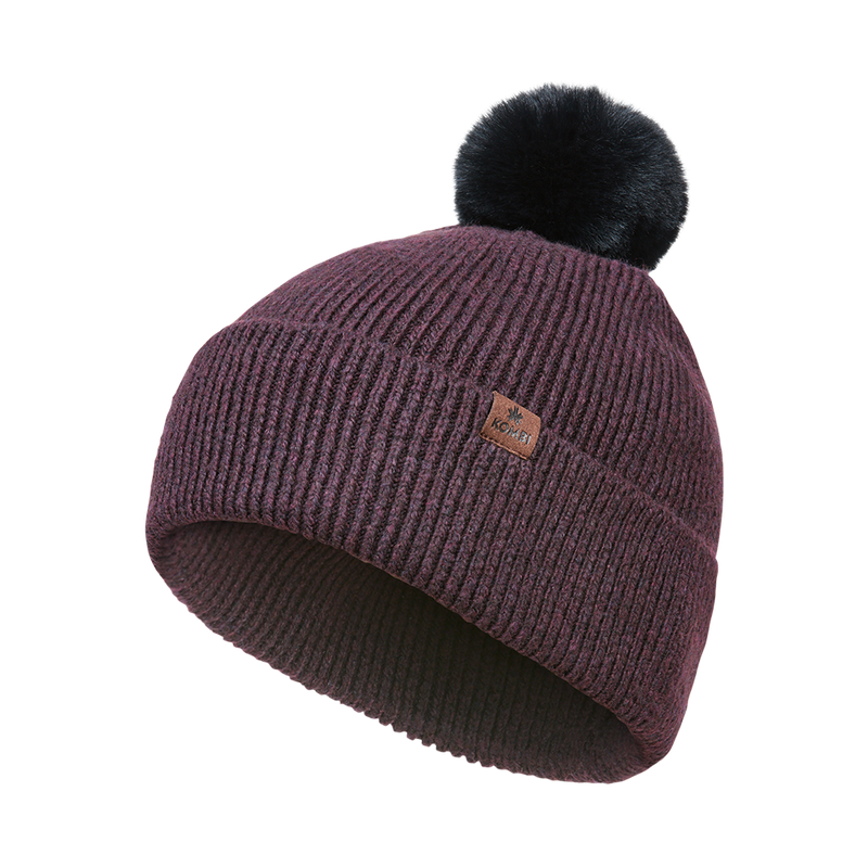 Ginny Women’s Beanie with Faux Fur Pompom