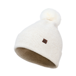 Ginny Women’s Beanie with Faux Fur Pompom
