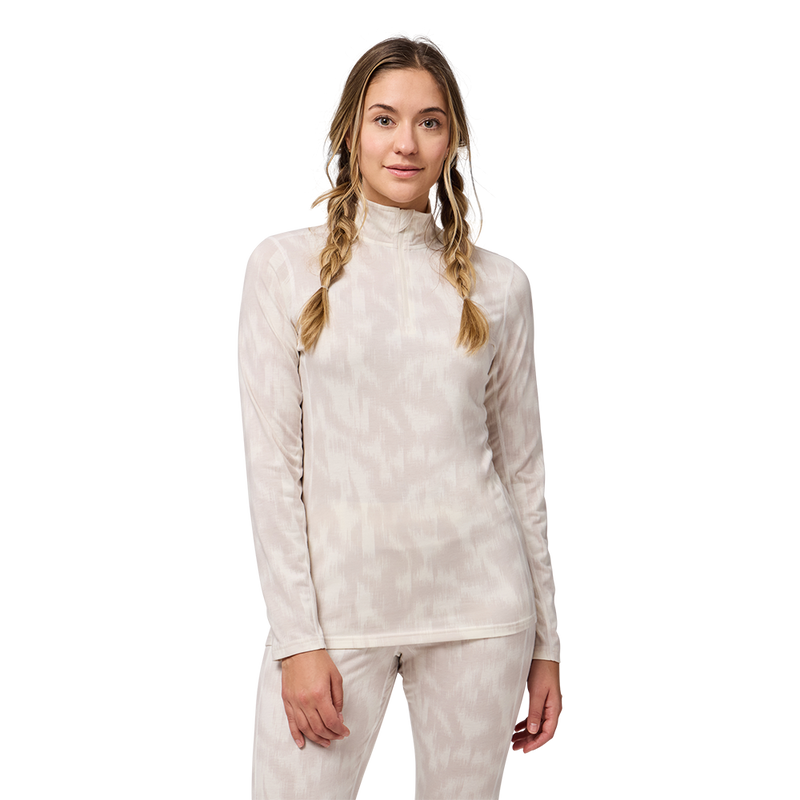 Chandail demi-zippé MerinoMIX PRO – Femmes