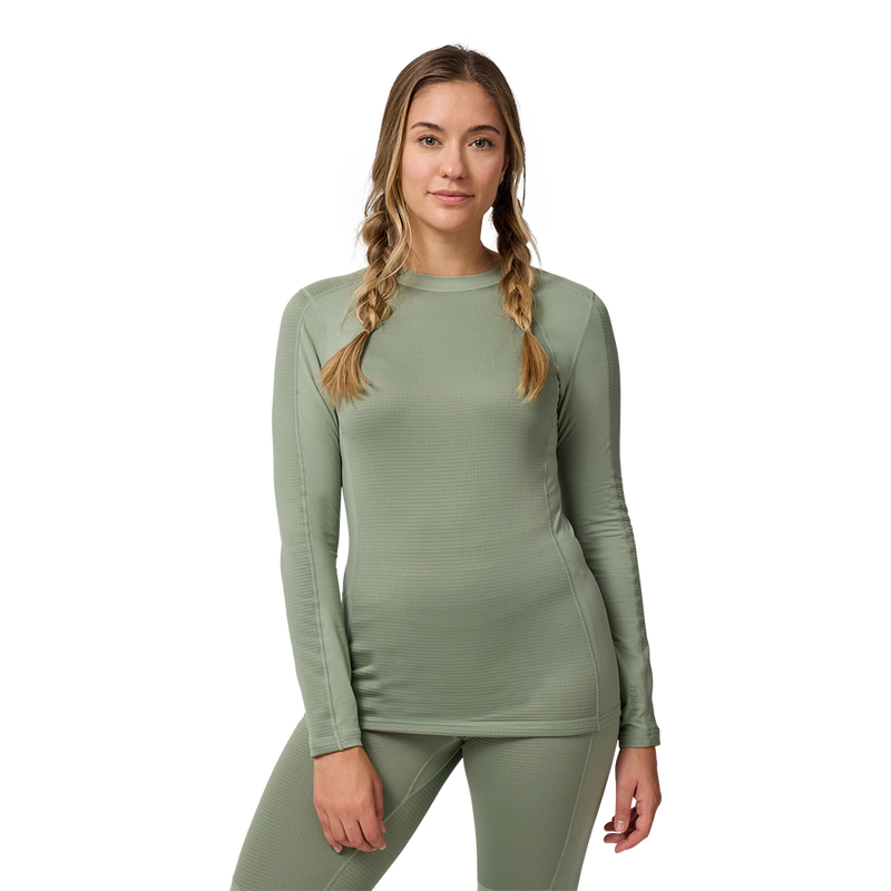 Chandail à col rond RedHEAT PRO Grid – Femme