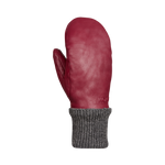 Rolly Leather Mittens - Women