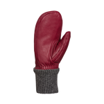 Rolly Leather Mittens - Women