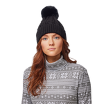 The Braidy Merino Pom Pom Toque - Women