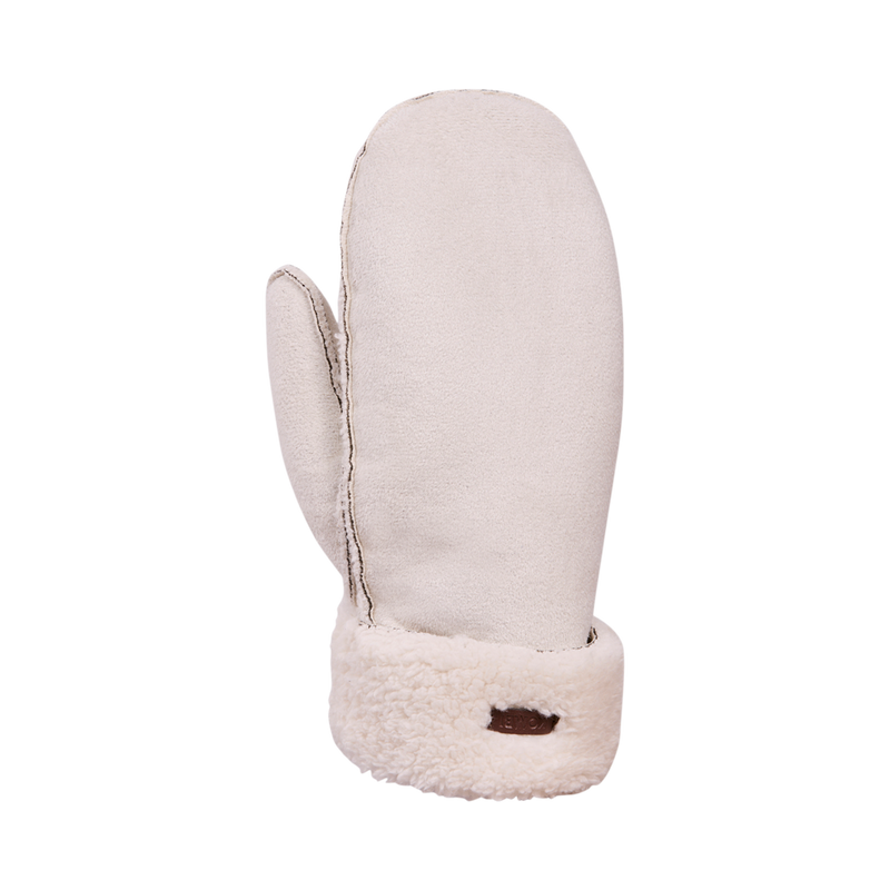 Women’s Faux Suede Mittens – Tundra