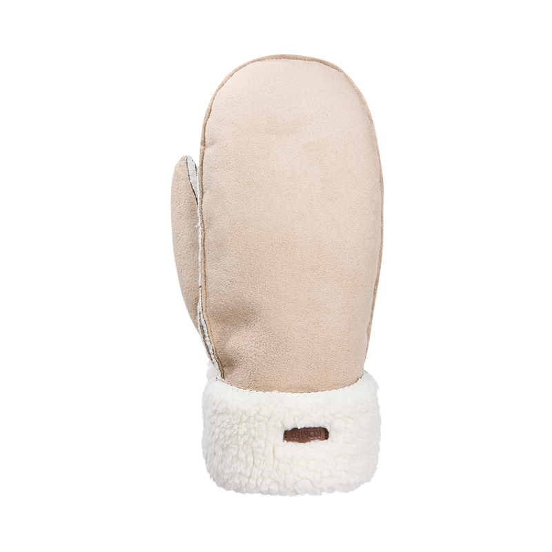 Women’s Faux Suede Mittens – Tundra